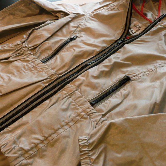 Milly Minis Girl Size 6 Silver Reflective Anorak Wind Breaker Jacket - Picture 7 of 10